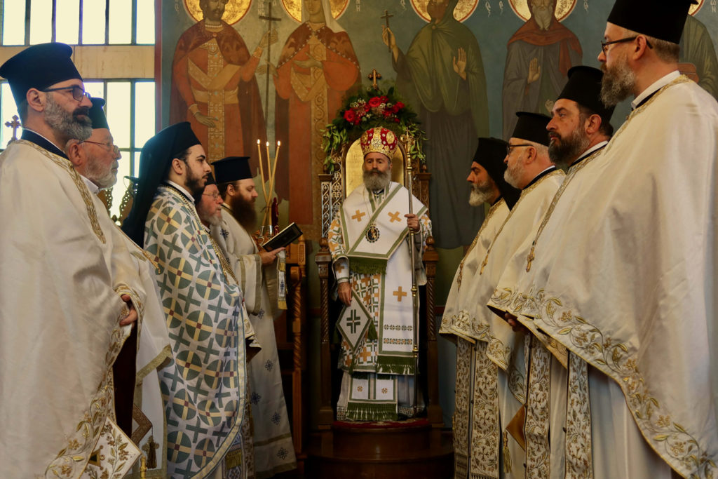 Ο Αρχιεπίσκοπος Αυστραλίας στην Ιερά Επισκοπή Μελβούρνης