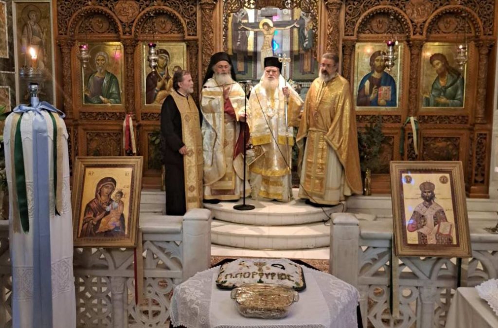 Πενταετές μνημόσυνο του αοιδίμου Αρχιμανδρίτη π. Πορφυρίου Δελλή στον Ι.Ν. Αγίου Ανδρέου Δήμου Αγίας Παρασκευής Αττικής