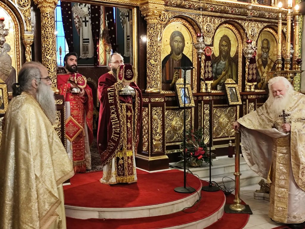 Άφατη κατάνυξη για τα Άγια Χριστούγεννα, στον Iερό Nαό Αγίου Δημητρίου Αμπελοκήπων