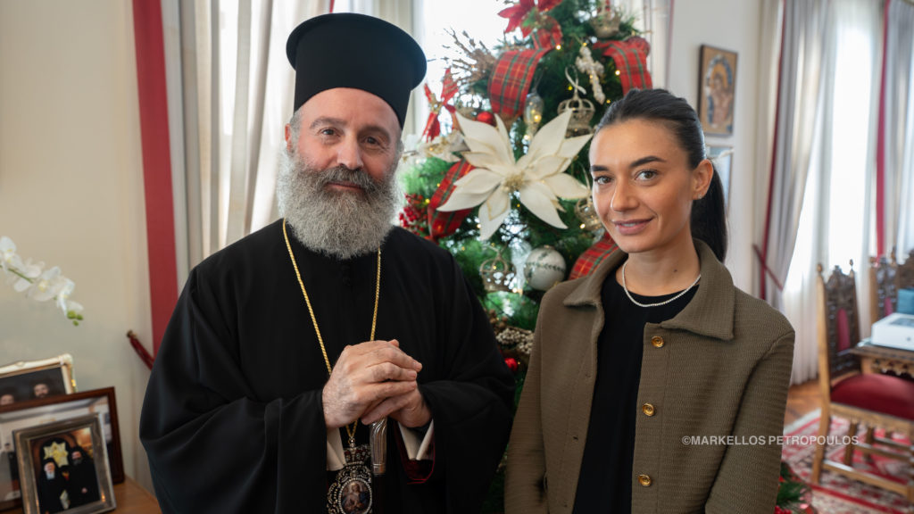 Επίσκεψη της εκδότριας του «Ελληνικού Κήρυκα» στην Αρχιεπισκοπή Αυστραλίας