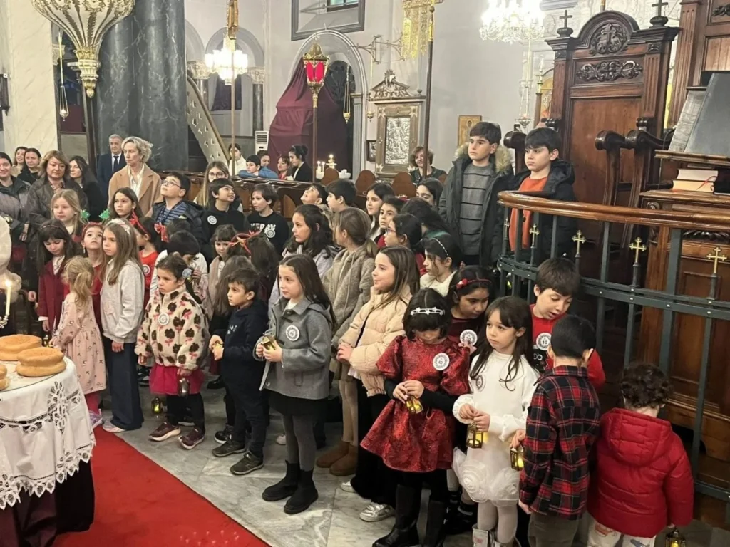 A unique Christmas celebration in Mega Revma, Constantinople