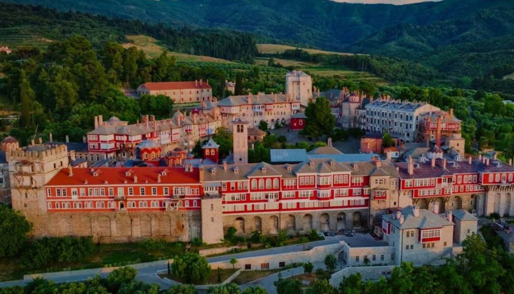 Ευχαριστίες Ιεράς Μητρόπολης Καστορίας προς την Ιερά Μεγίστη Μονή Βατοπαιδίου