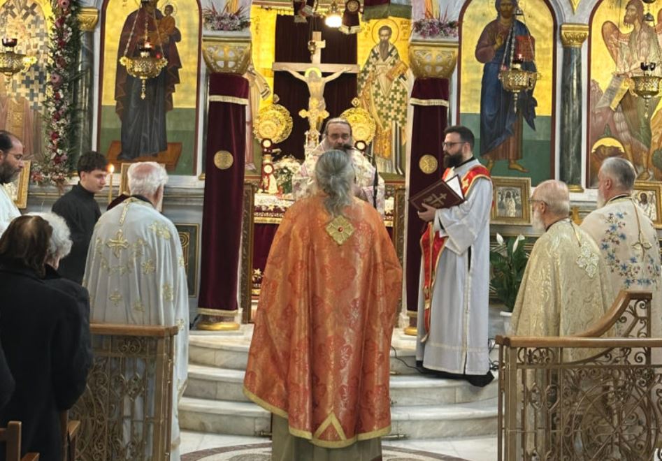 Τέλεση Θείας Λειτουργίας για τους Αθλητές στο Παγκράτι