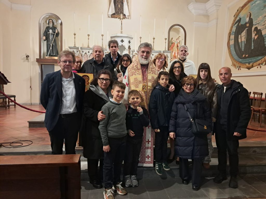 Ο Σκοπέλου Νικόδημος στην ενορία Φότζιας στην Ιταλία