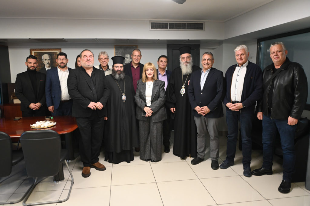 Εθιμοτυπική επίσκεψη του Μητροπολίτη Μαντινείας Επιφανίου στο Δήμαρχο Τρίπολης