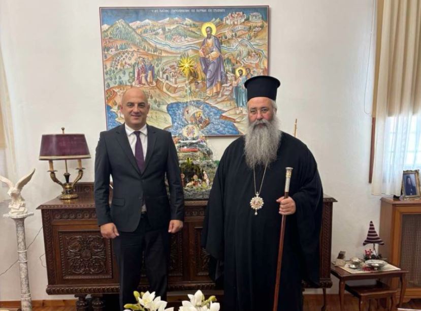 Ο Πρέσβης της Σερβίας στη Μητρόπολη Κίτρους