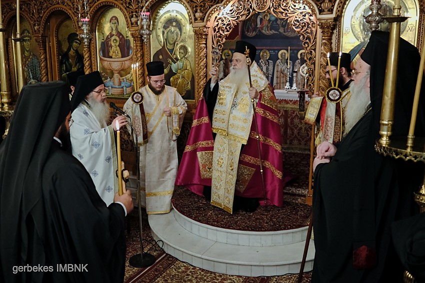 Κουρά μοναχού στην Ιερά Μονή Παναγίας Δοβρά στη Βέροια