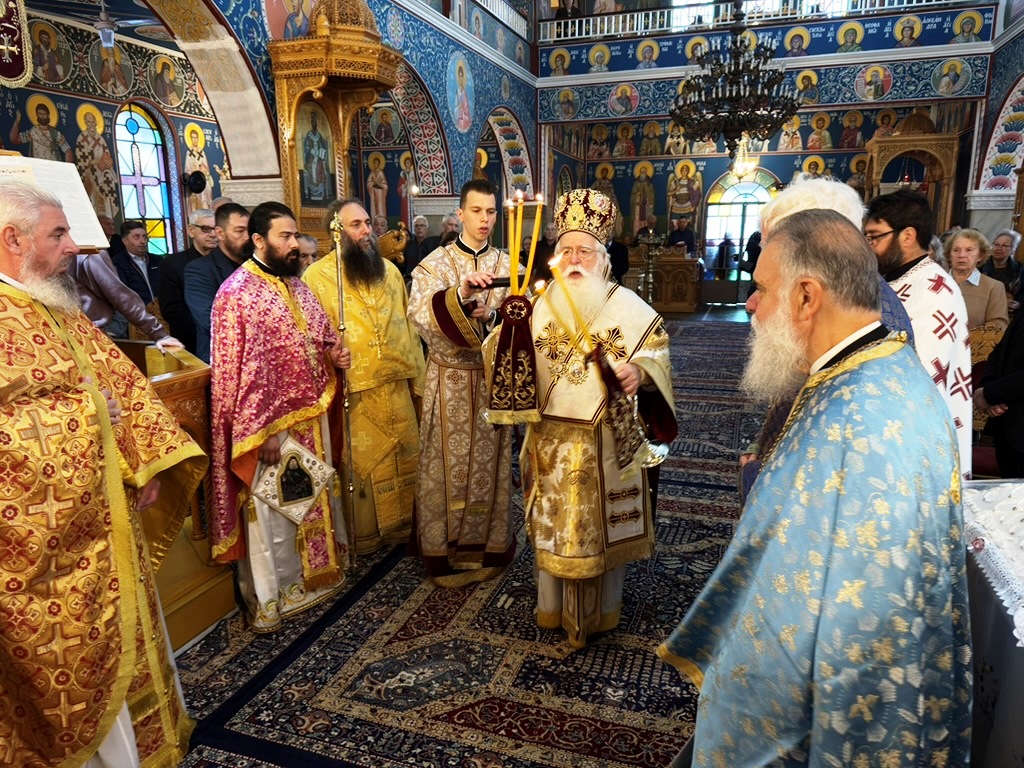 Χειροθεσία Πνευματικού στην Αγριά