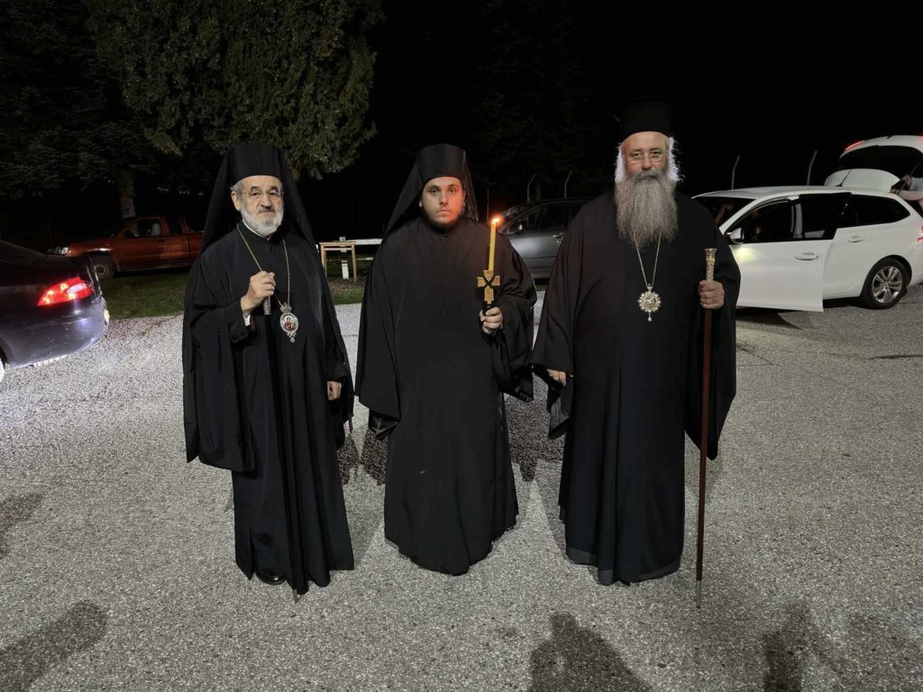 Ρασοευχή Μοναχού στην Ιερά Μονή Παναγίας Πέτρας Ολύμπου