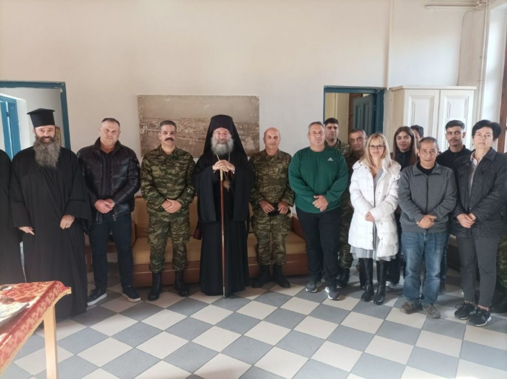 Αγιασμός στο Τάγμα Εθνοφυλακής Ρεθύμνου