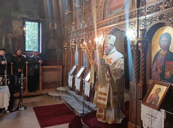 Η εορτή του Αγίου Αποστόλου Ανδρέου του Πρωτοκλήτου στη Βασιλική Ιωαννίνων 