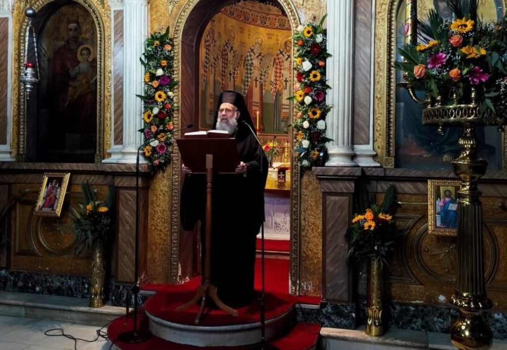 Εσπερινό κήρυγμα του Μητροπολίτη Θεσσαλιώτιδος: «Διδασκαλία στην προς Ρωμαίους Επιστολή του Αποστόλου Παύλου»