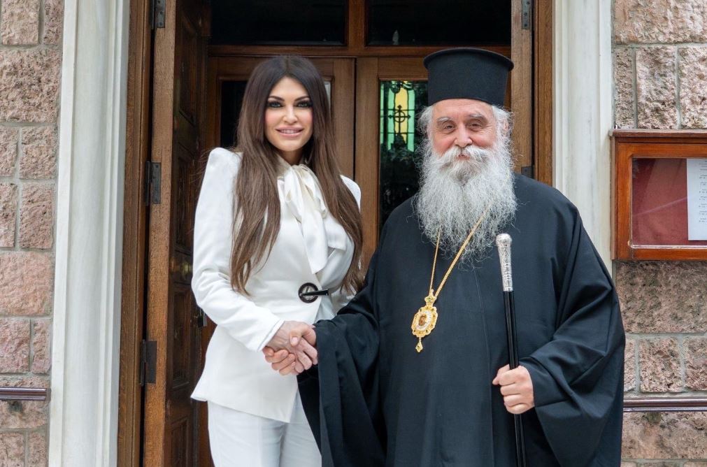 Κίμπερλι Γκίλφοϊλ σε Αρχιεπίσκοπο Συμεών: Οι ΗΠΑ στηρίζουν τον ιερό τόπο της Μονής Σινά