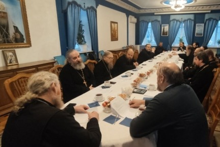 В Синодальном отделе по благотворительности состоялось совещание старших госпитальных священников