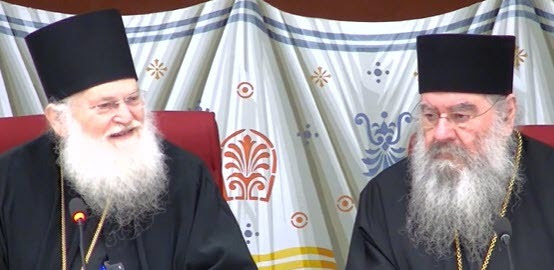 NEW DATE – Elder Ephraim engages in a discussion with Bishop of Limassol Athanasios