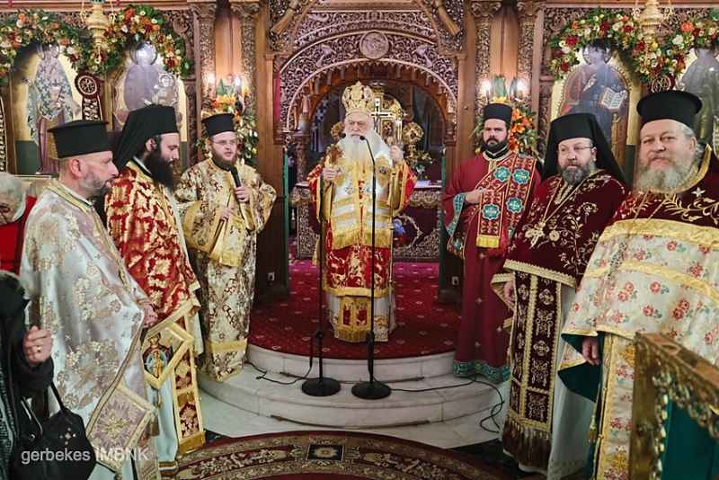 Λαμπρή πανήγυρη του Ιερού Ναού Αγίου Ελευθερίου οδού Αχαρνών