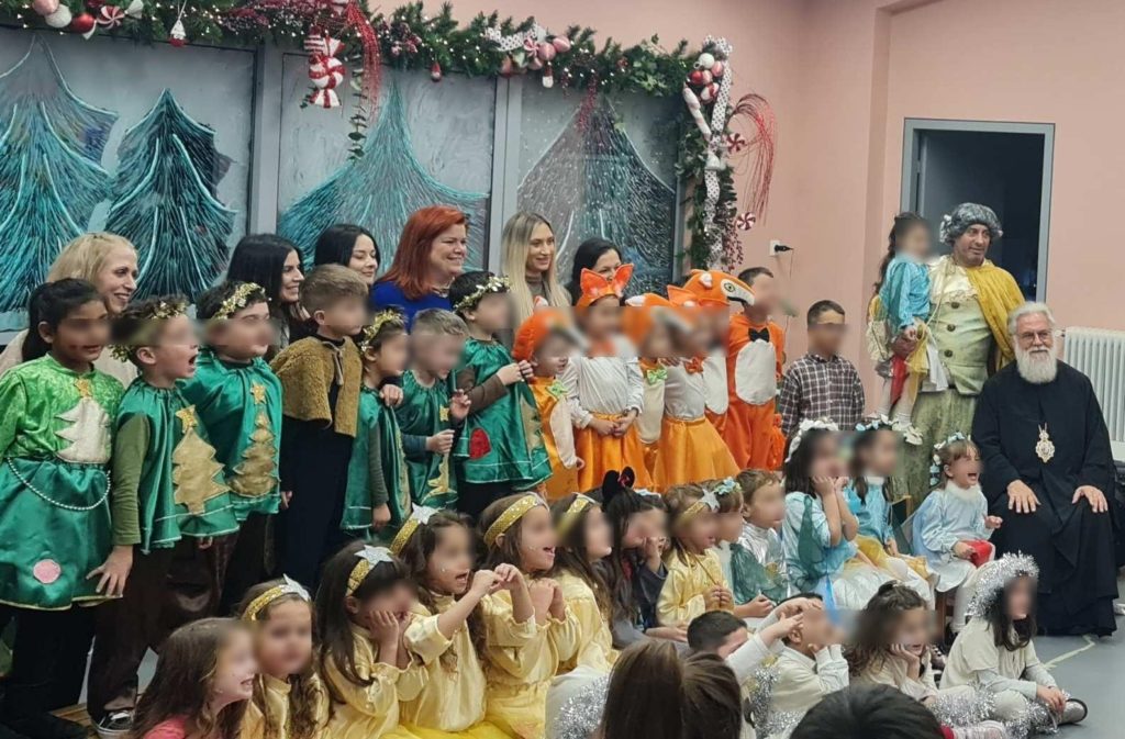 Χριστουγεννιάτικη εορτή στο 12ο Νηπιαγωγείο Καματερού