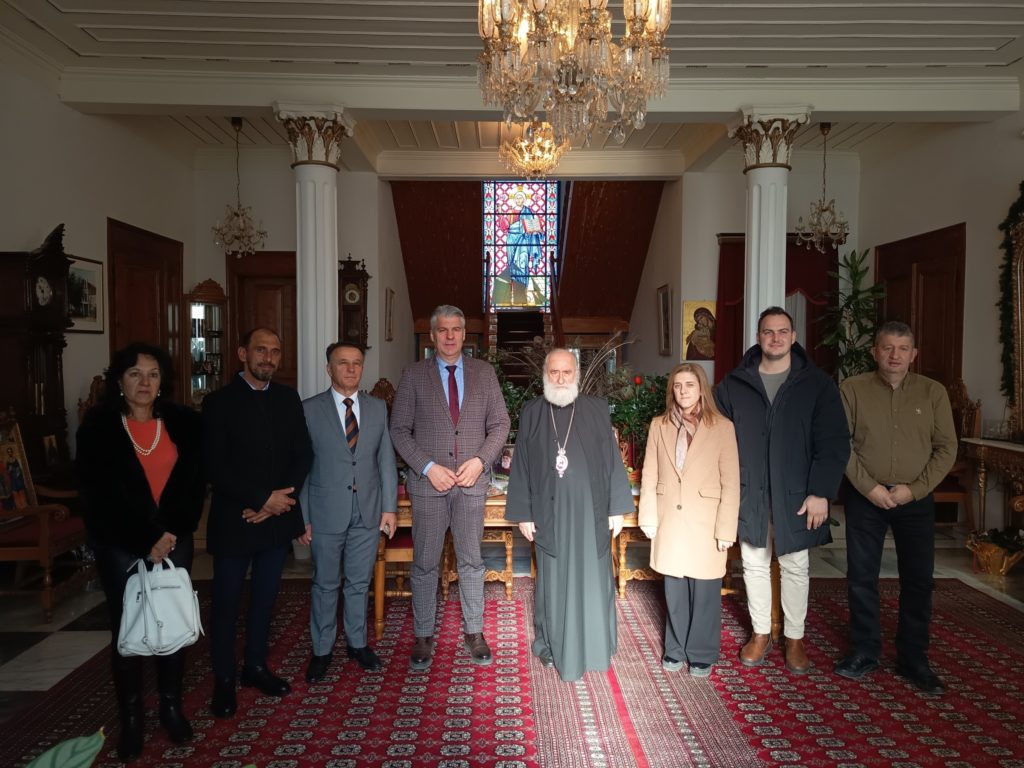 Ο Περιφερειάρχης Ανατολικής Μακεδονίας και Θράκης στον Μητροπολίτη Ξάνθης