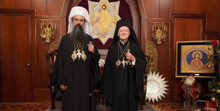 Patriarhul Daniil în vizită la Patriarhia Ecumenică: Sanctitatea Sa Bartolomeu a primit Ordinul „Sf. Ioan de Rila”
