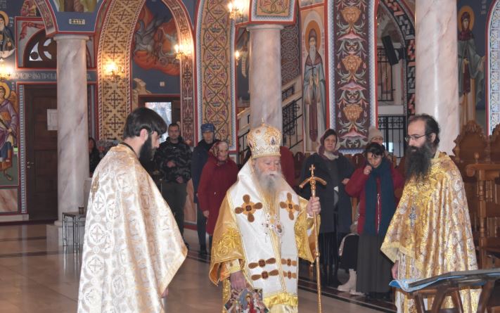 Архиерейски богослужения за празника Рождество Христово