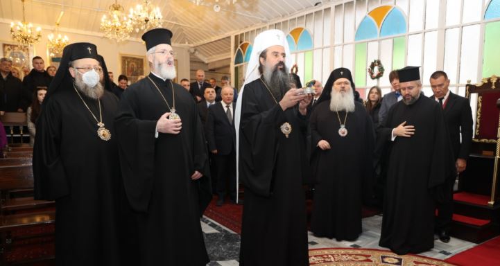 Българският патриарх Даниил посети Българската екзархия и храма „Св. Йоан Рилски”