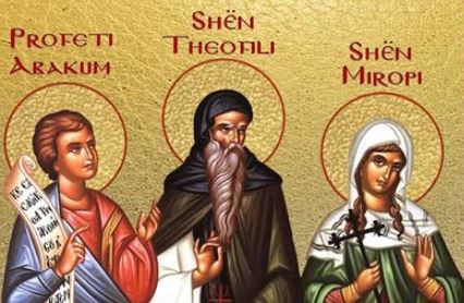 Profeti Abakum. Dëshmoret Miropi, Viviana. Oshënar Theofili. Oshënar Porfir Kafsokaliviti