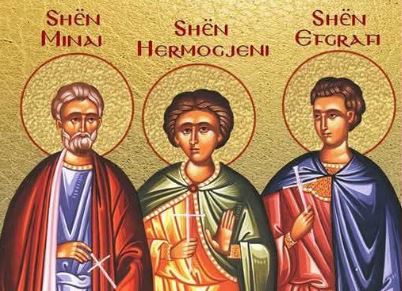 Dëshmorët Minai, Hermogjeni, Efgrafi. Dëshmorët Gemeli, Mariani. Oshënar Thoma Defurkinos