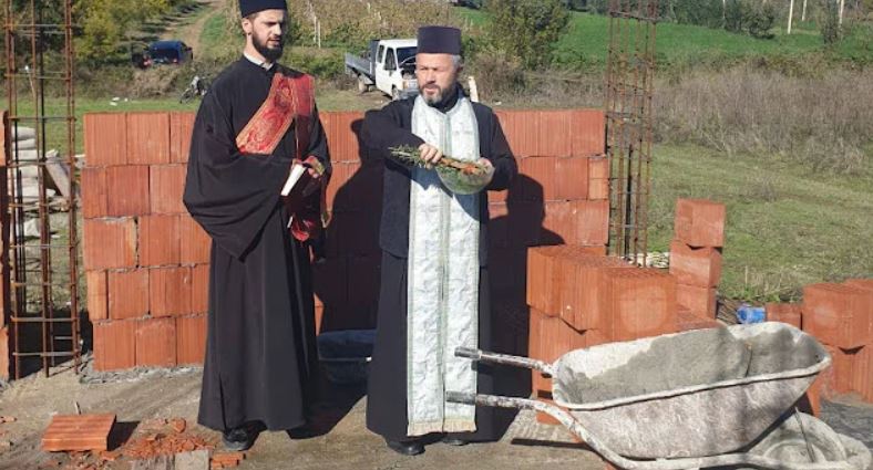 New Orthodox Church under construction in Albania