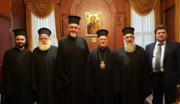 البطريرك المسكوني  يستقبل وفداً من كنيسة كريت