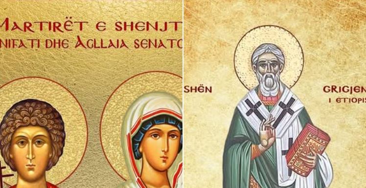 Dëshmorët Bonifati, Agllaia, senatore. Dëshmor Ari. Oshënar Grigjenti i Etiopisë