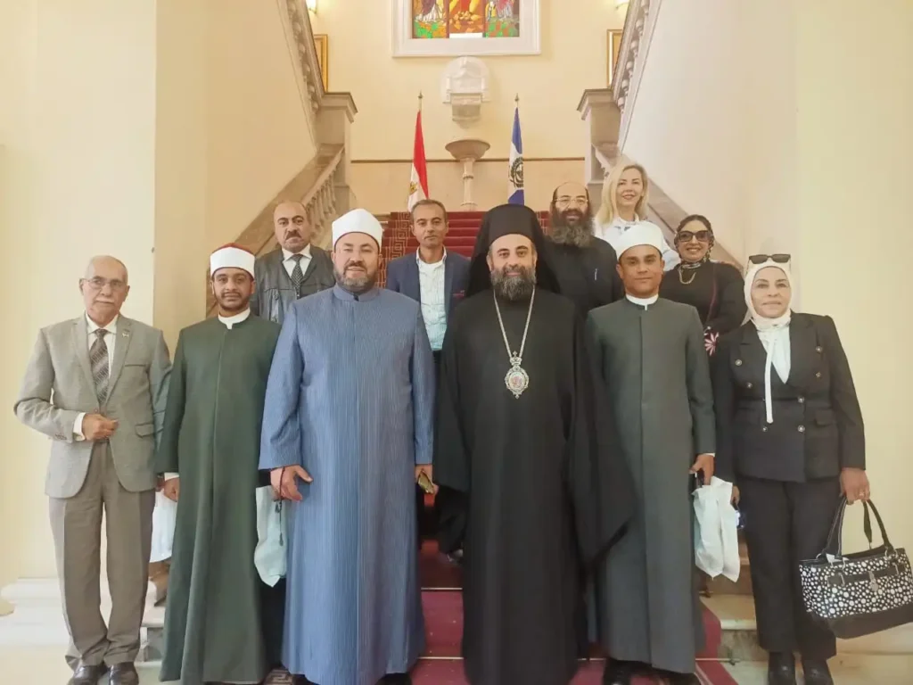 Αντιπροσωπεία του Αλ-Άζχαρ, και του Οίκου της Αιγυπτιακής Οικογένειας στο Πατριαρχείο Αλεξανδρείας