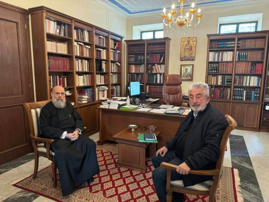 Επίσκεψη του Αναπλ. Περιφερειάρχη Θεσσαλίας στον Μητροπολίτη Θεσσαλιώτιδος και Φαναριοφερσάλων