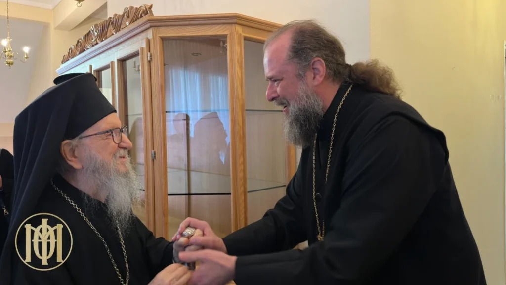 Former Archbishop Demetrios of America visits the Metropolis of Thessaloniki