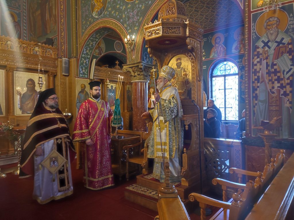 Η του Χριστού Περιτομή και η μνήμη του αγίου Ιεράρχου Βασίλειου στην Αγία Μαρίνα Ηλιούπολης