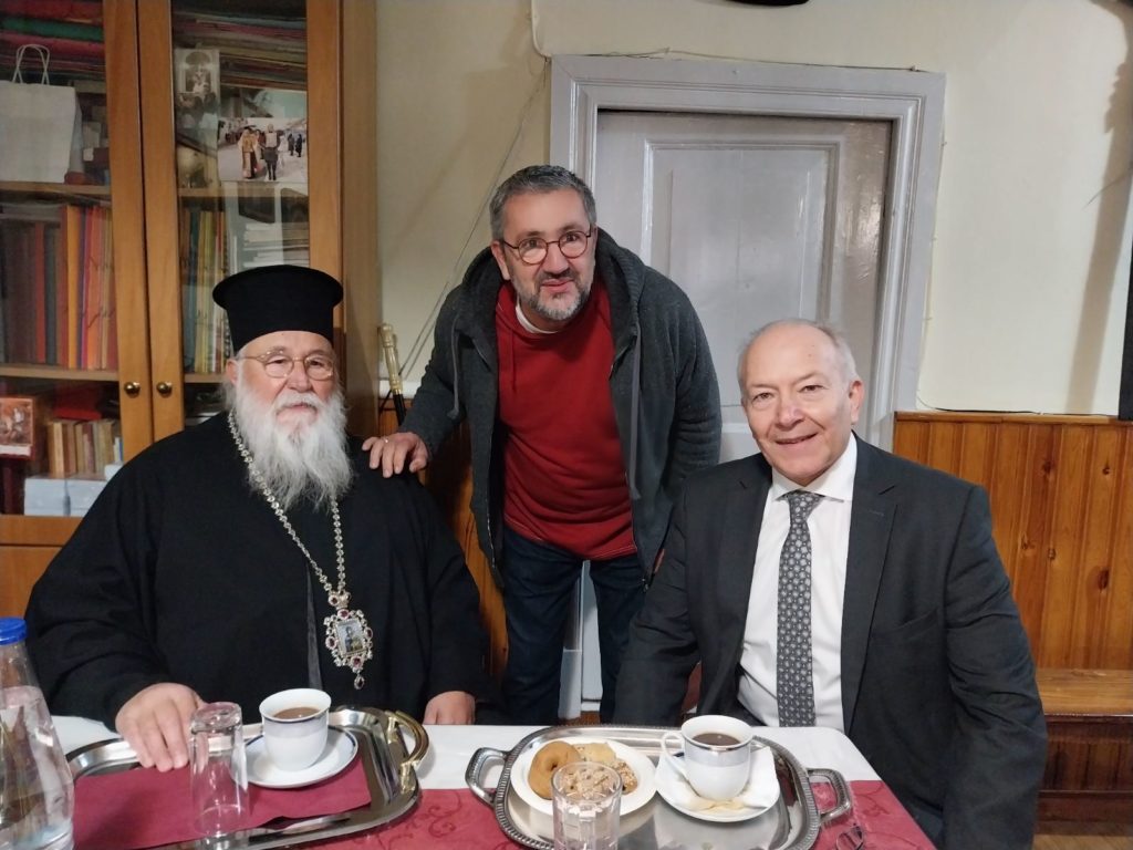 Με τον Μητροπολίτη Κερκύρας συναντήθηκε το Σωματείο Ιεροψαλτών Τρικάλων