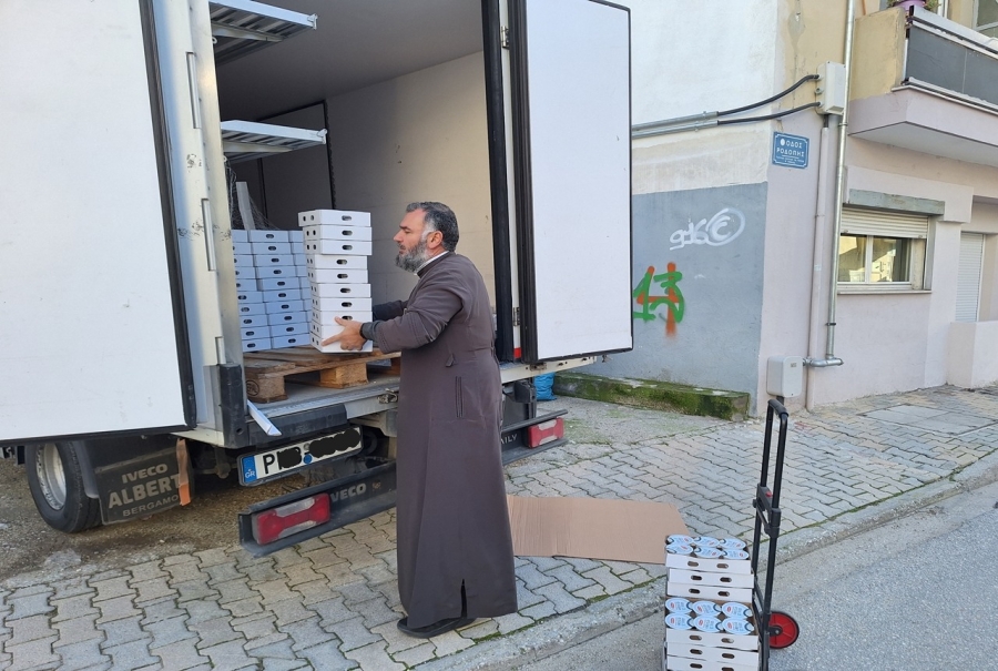 Ευχαριστήριο Μητροπόλεως Μαρωνείας προς την εταιρεία ΝΕΟΓΑΛ