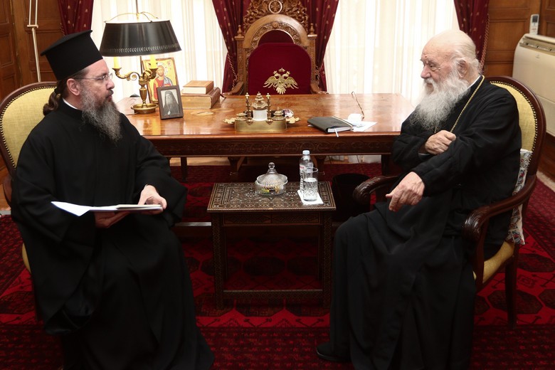Ο Μητροπολίτης Αιτωλίας και Ακαρνανίας στον Αρχιεπίσκοπο Ιερώνυμο