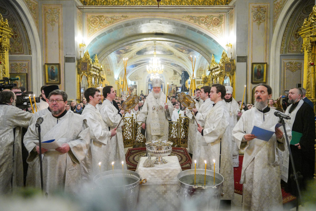 Τα Άγια Θεοφάνεια στη Μόσχα (ΦΩΤΟ & ΒΙΝΤΕΟ)