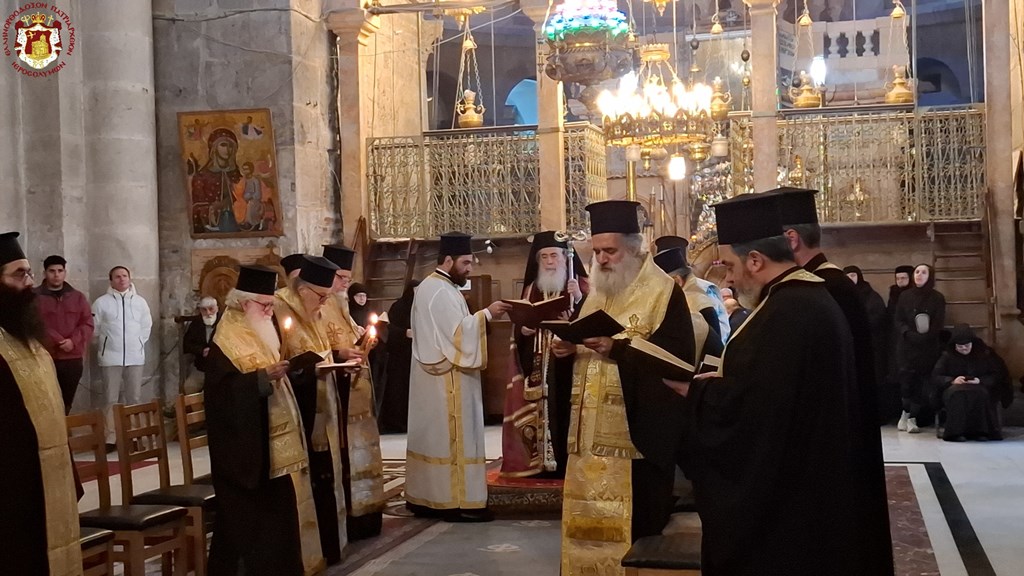 The Memorial Service for the Holy Sepulchre Fathers at the Patriarchate