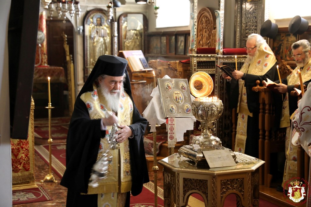 Το μυστήριο του Ευχελαίου στο Πατριαρχείο Ιεροσολύμων