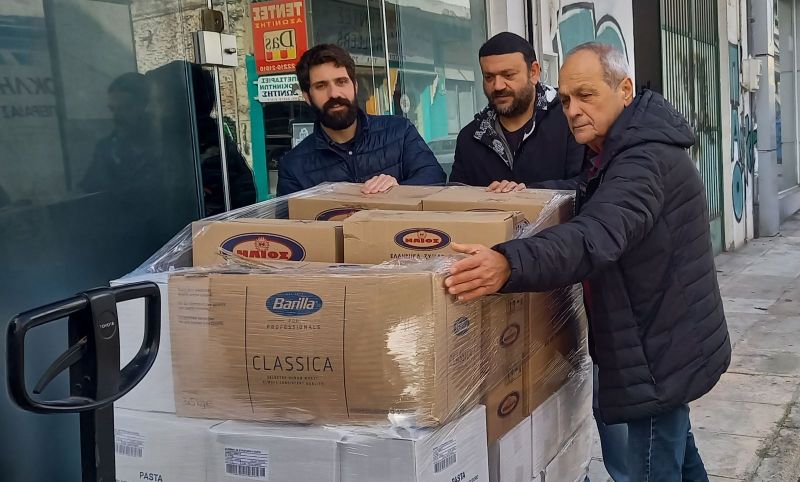 Έκφραση ευγνωμοσύνης της Ι.Μ. Χαλκίδος για τις δωρεές τροφίμων