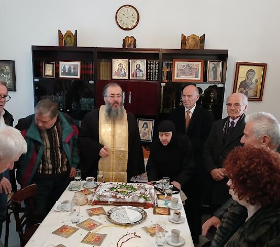 Πανηγυρική Θεία Λειτουργία και η κοπή της βασιλόπιτας στο Ιστορικό Μοναστήρι του Αη Συμιού Μεσολογγίου