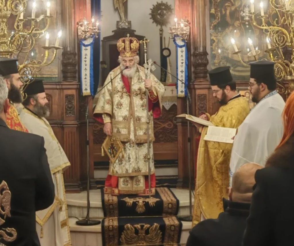 Η έλευση του νέου έτους στην Ι. Μητρόπολη Λέρου, Καλύμνου και Αστυπαλαίας