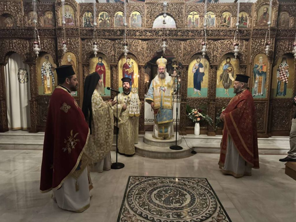 Πρωτοχρονιά στην Ιερά Μητρόπολη Ρεθύμνης και Αυλοποτάμου