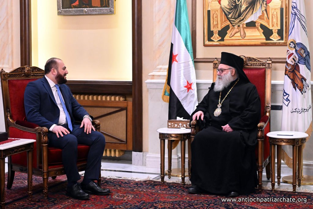 Ο κυβερνήτης της Δαμασκού στον Πατριάρχη Αντιοχείας