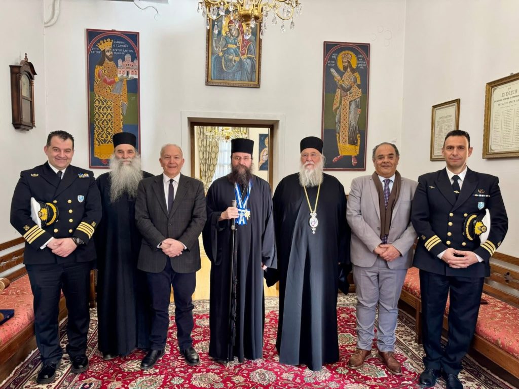 Επίσκεψη του Υφυπουργού Ναυτιλίας Στέφανου Γκίκα στο Άγιον Όρος