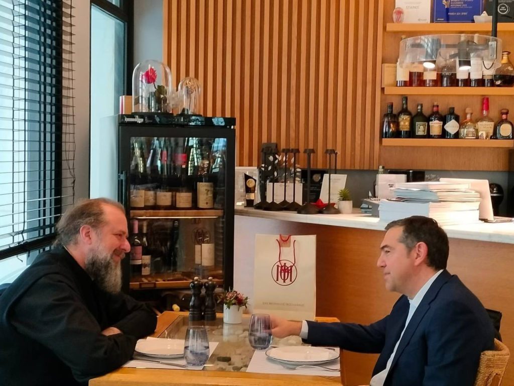 Συνάντηση Μητροπολίτη Θεσσαλονίκης με τον Αλέξη Τσίπρα