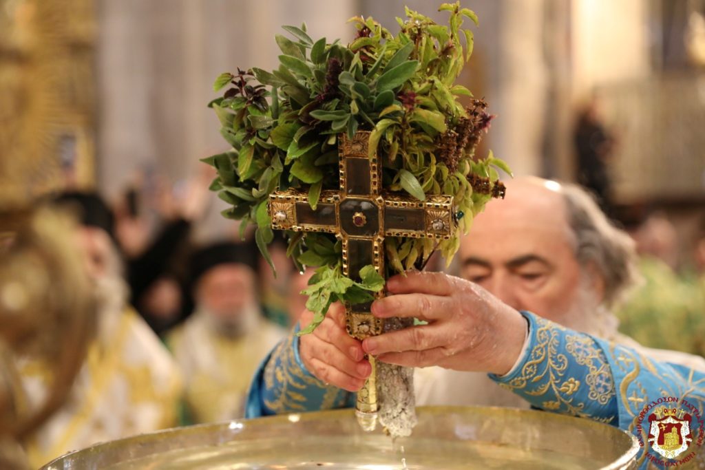 Η Δεσποτική εορτή των Θεοφανείων στον Πανάγιο Τάφο