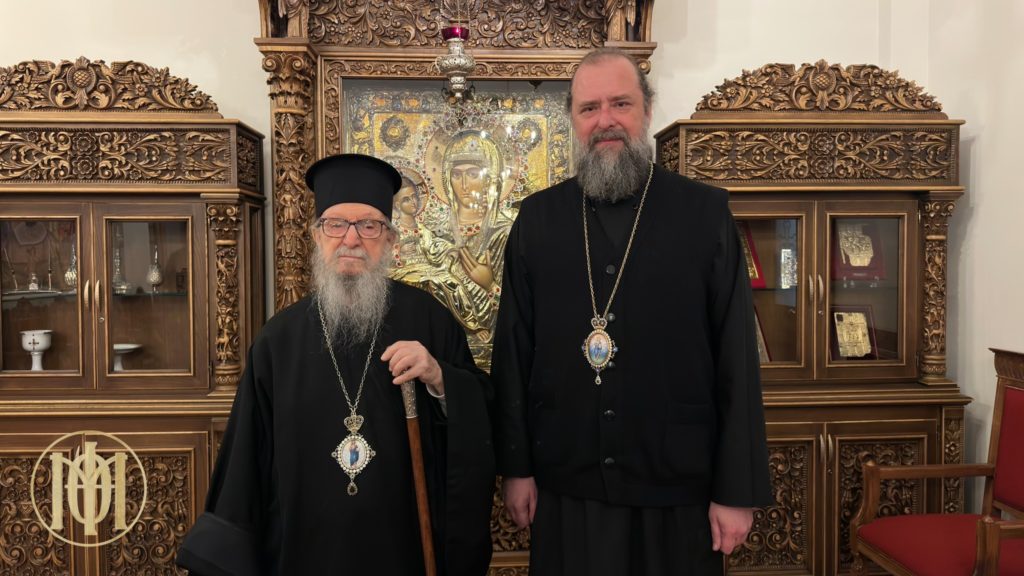 Ο Αρχιεπίσκοπος πρώην Αμερικής Δημήτριος στη Θεσσαλονίκη