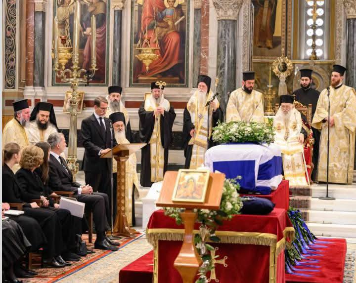 جنازة اميرة اليونان والدنمارك سمو الاميرة ايريني